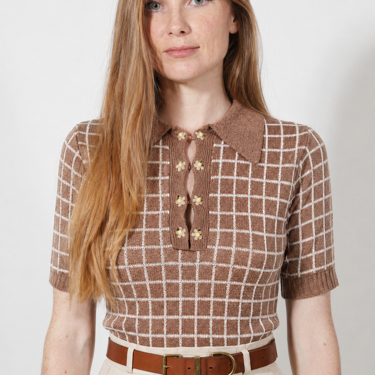 Madison Knitted Top – 1930s Vintage Knit Style | Combelle